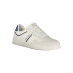Tommy Hilfiger White Polyethylene Men Sneaker - Apparel & Accessories > Shoes > Sneakers from Tommy Hilfiger