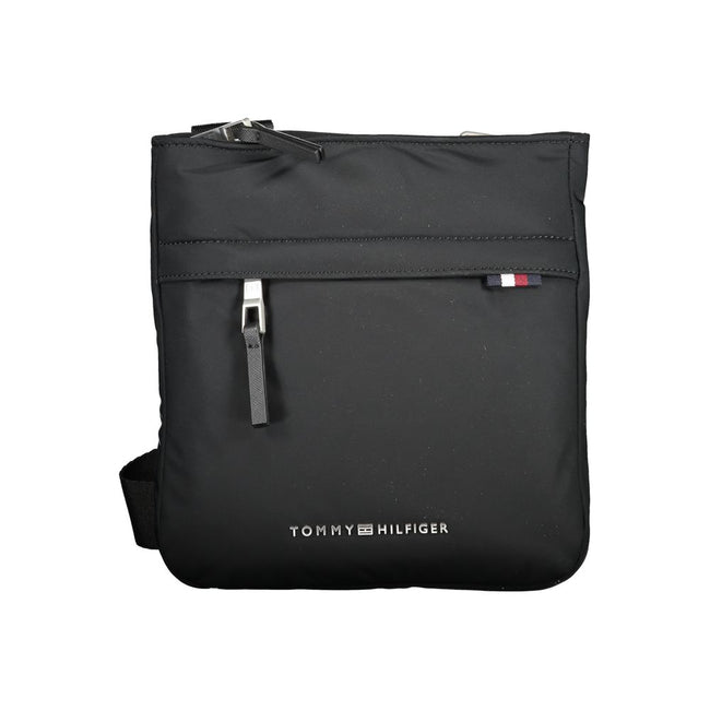 Tommy Hilfiger Black Polyester Shoulder Bag - from Tommy Hilfiger - Tommy Hilfiger | Hollys Men