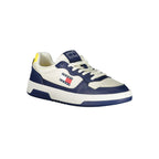 Tommy Hilfiger Baskets Pour Homme Bleu Vif En Et Détails Blancs/Jaunes - Apparel & Accessories > Shoes > Sneakers from Tommy Hilfiger