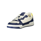 Tommy Hilfiger Baskets Pour Homme Bleu Vif En Et Détails Blancs/Jaunes - Apparel & Accessories > Shoes > Sneakers from Tommy Hilfiger