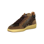 Blauer Baskets Homme En Cuir Marron Avec Semelle Amovible Et Logo Iconique Pour Vie Quotidienne - Apparel & Accessories > Shoes > Sneakers from Blauer