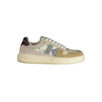 Calvin Klein Baskets Homme Beige Polyester, Semelle Caoutchouc Thermoplastique Recyclé - Apparel & Accessories > Shoes > Sneakers from Calvin Klein