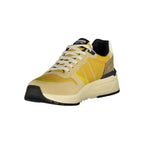 Blauer Baskets Homme - Polyester Beige Accents Jaune Moutarde, Décontractées - Apparel & Accessories > Shoes > Sneakers from Blauer