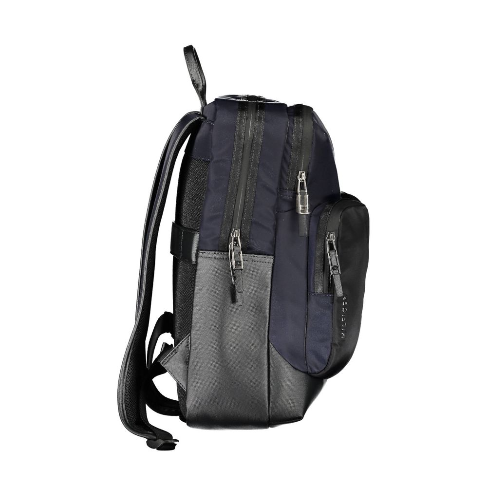 Tommy Hilfiger Sac à Dos Homme Bleu – Imperméable en Polyéthylène, Compartiment Ordinateur Portable - TO-17766 - Luggage & Bags > Backpacks from Tommy Hilfiger