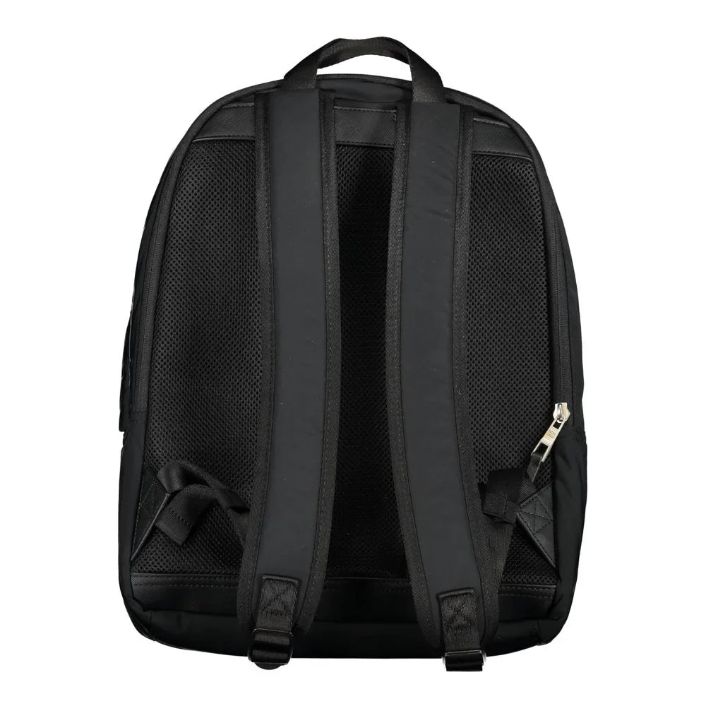 Tommy Hilfiger Sac À Dos Polyester Noir 50 Pourcent Recyclé Avec Compartiment Ordinateur Portable Et Poches Externes - Luggage & Bags > Backpacks from Tommy Hilfiger
