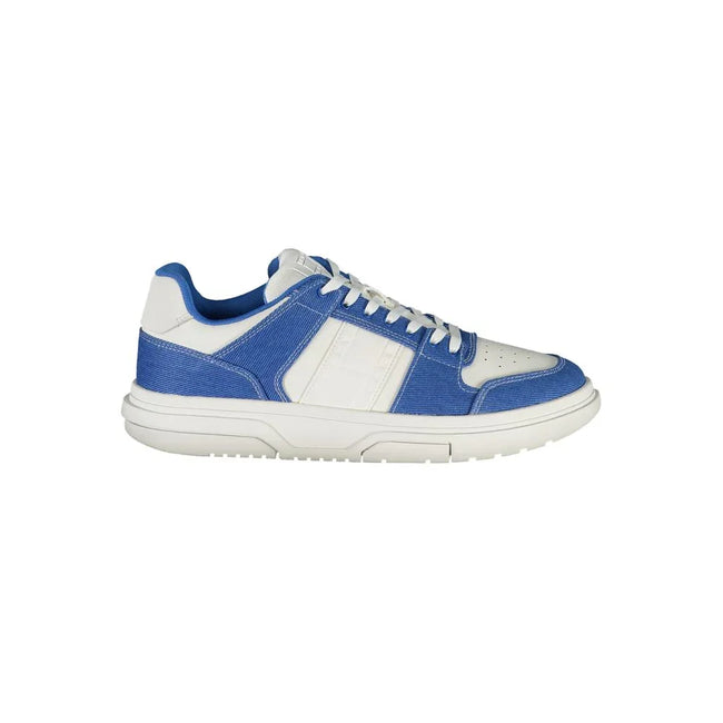 Tommy Hilfiger Baskets Polyester Blanc - Apparel & Accessories > Shoes > Sneakers from Tommy Hilfiger - Tommy Hilfiger | Hollys Men
