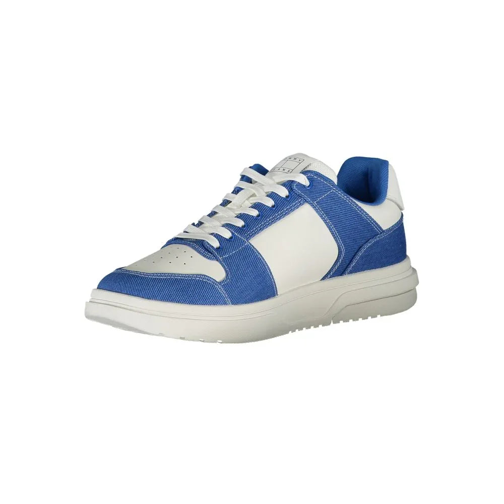 Tommy Hilfiger Baskets Polyester Blanc - Apparel & Accessories > Shoes > Sneakers from Tommy Hilfiger