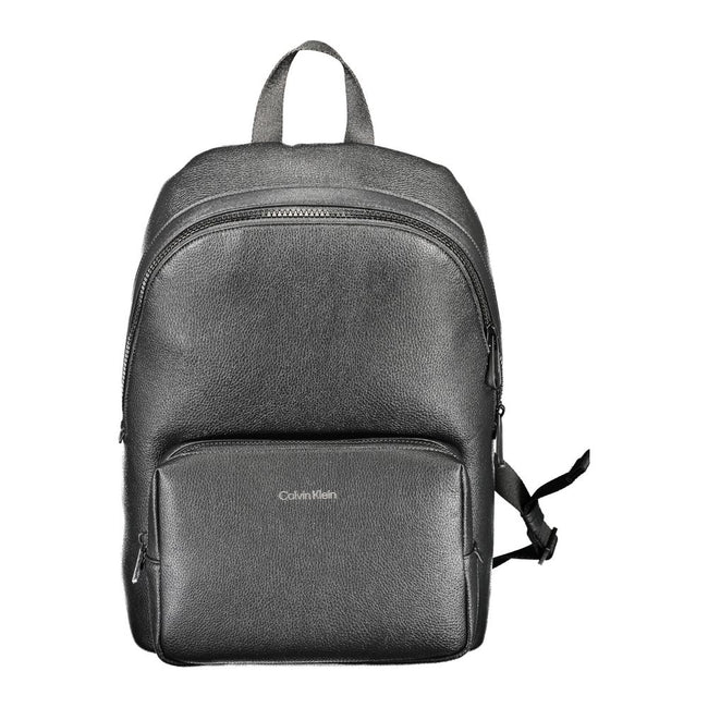Calvin Klein Sac à Dos Homme Noir – Polyéthylène, Compartiment Ordinateur Portable, Poche Externe - CA-14080 - Luggage & Bags > Backpacks from Calvin Klein Hover Image