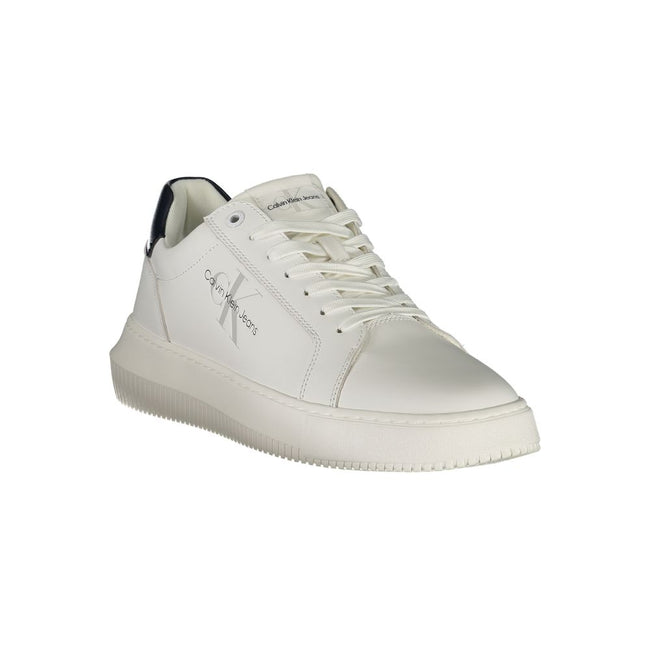 Calvin Klein Herren-Sneaker aus weißem Leder - Calvin Klein | Hollys Men