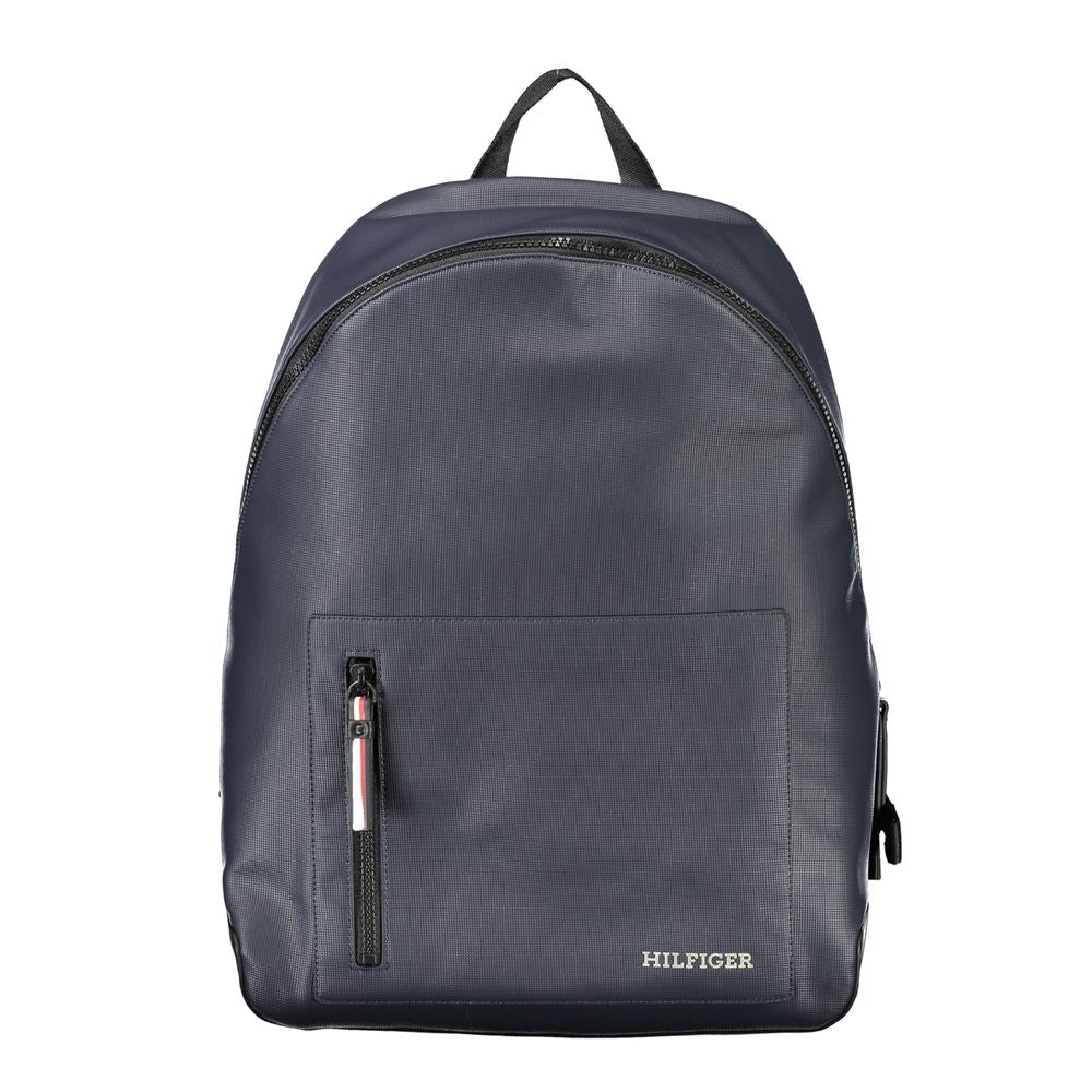 Tommy Hilfiger Sac à Dos Homme Bleu – Polyéthylène, Fermeture Éclair Robuste, Durable & Résistant - TO-26083 - Luggage & Bags > Backpacks from Tommy Hilfiger