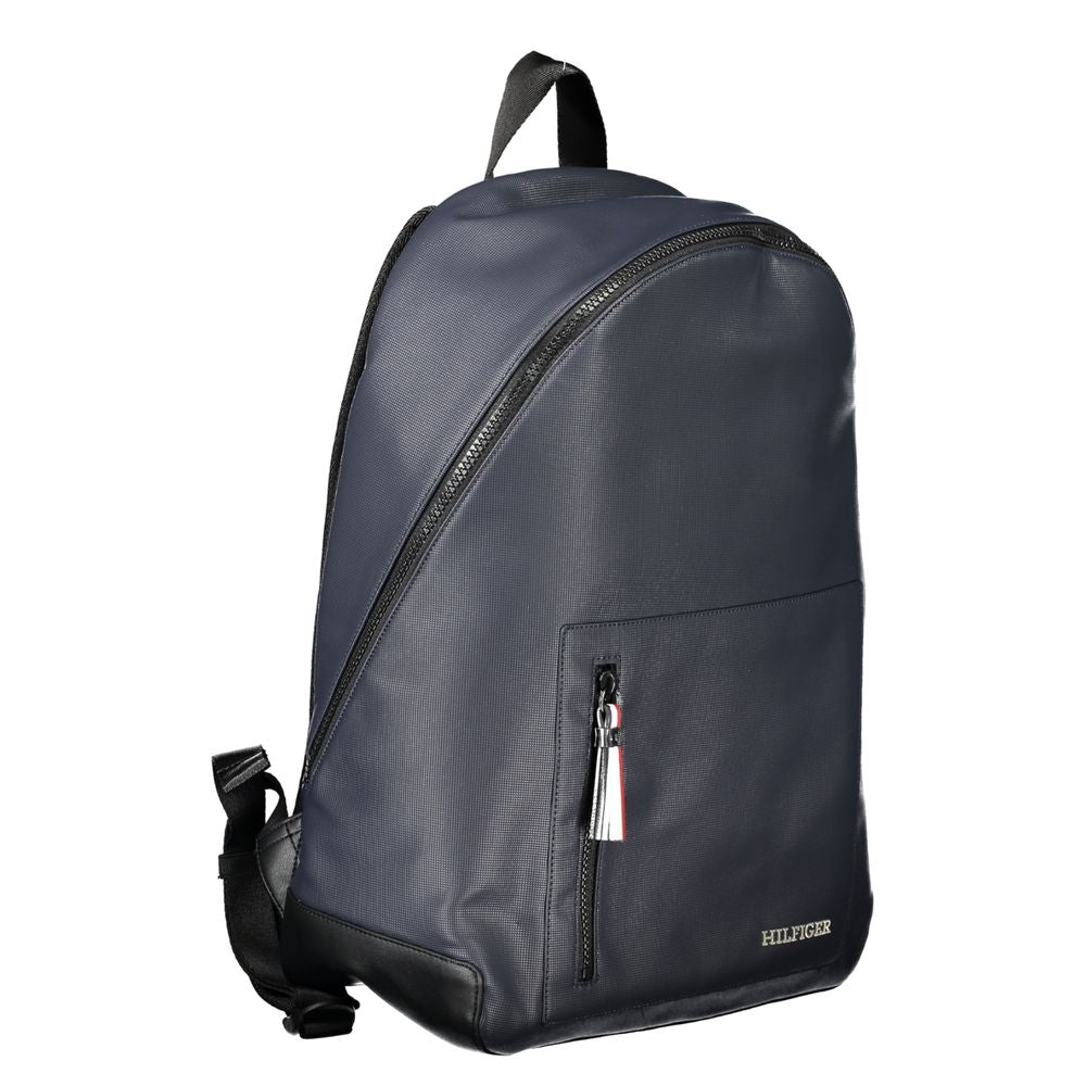 Tommy Hilfiger Sac à Dos Homme Bleu – Polyéthylène, Fermeture Éclair Robuste, Durable & Résistant - TO-26083 - Luggage & Bags > Backpacks from Tommy Hilfiger