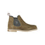 U.S. POLO ASSN. Green Leather Men Ankle Boot - Apparel & Accessories > Shoes > Boots from U.S. POLO ASSN.