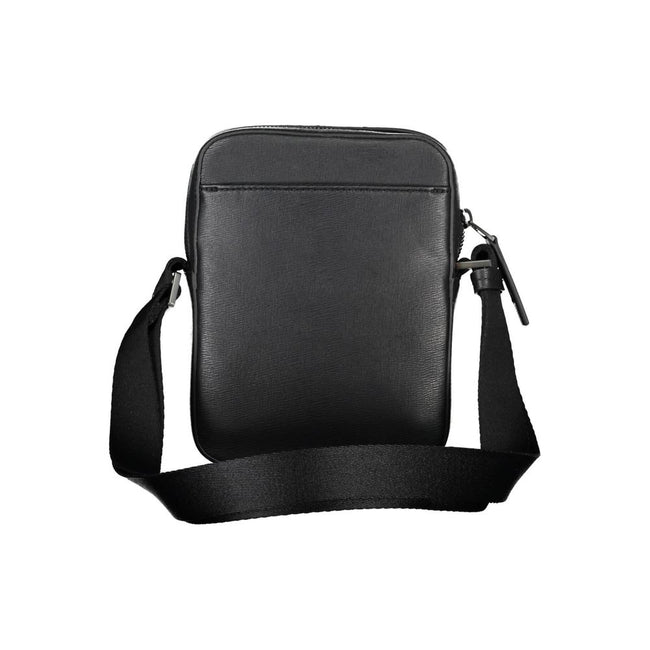 Calvin Klein Elegant Black Shoulder Bag with Adjustable Strap - CA-26326 Main Image