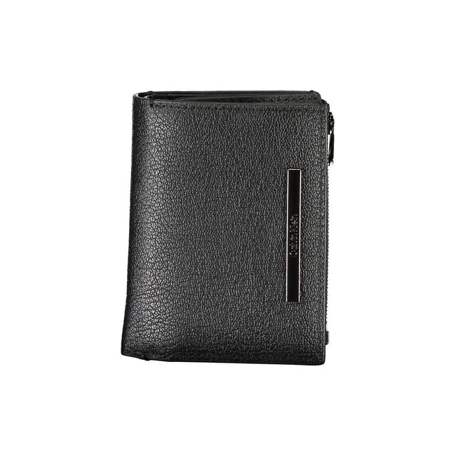 Calvin Klein Portefeuille En Cuir Noir Avec Porte-Monnaie Amovible Et Emplacements Pour Cartes - from Calvin Klein - Calvin Klein | Hollys Men