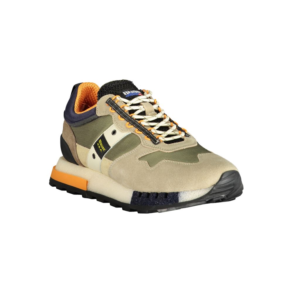 Blauer Baskets Homme Polyéthylène Vert Éclatant Confort Durable Et Style Urbain - Apparel & Accessories > Shoes > Sneakers from Blauer