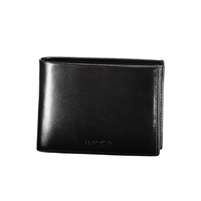 Calvin Klein Portefeuille Homme En Cuir Noir RFID Bloquant Avec Compartiments Et Poche Monnaie - from Calvin Klein - Calvin Klein | Hollys Men