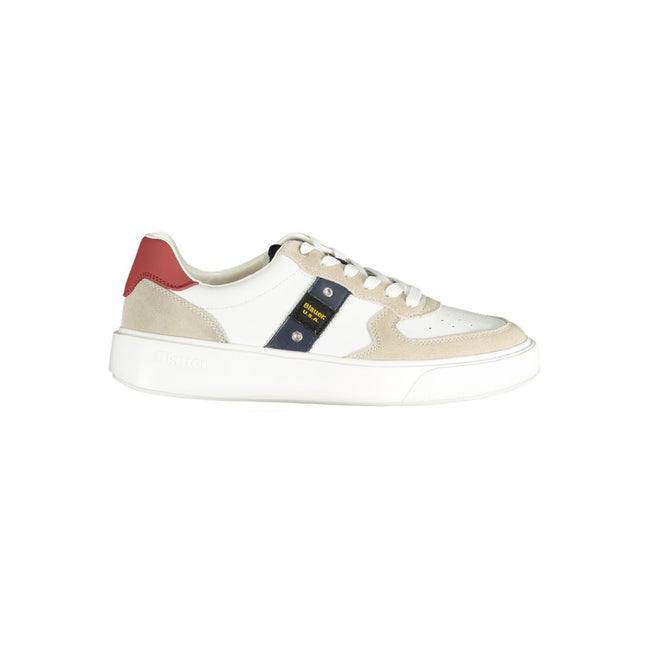 Blauer Sneaker Homme Blanc Polyéthylène Semelle Intérieure Amovible Avec Logo Blauer Durable - Apparel & Accessories > Shoes > Sneakers from Blauer - Blauer | Hollys Men