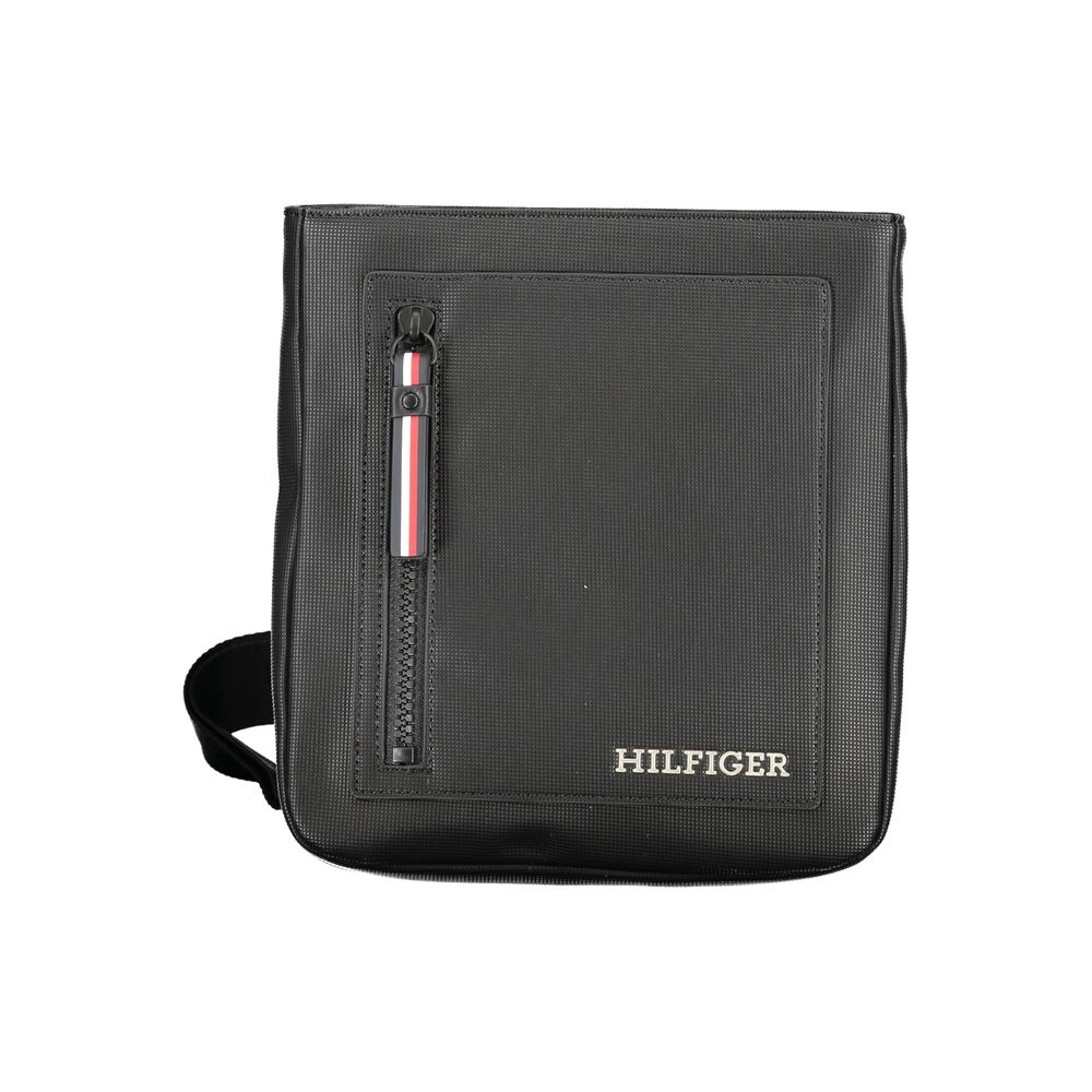Tommy Hilfiger Sac Bandoulière Noir En Polyéthylène Avec Bandoulière Réglable - TO-30701 - Apparel & Accessories > Handbags, Wallets & Cases > Handbags > Cross Body Bags from Tommy Hilfiger