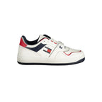 Tommy Hilfiger Baskets Homme Cuir Blanc Design Iconique Bleu Et Rouge Casual,Moderne - Apparel & Accessories > Shoes > Sneakers from Tommy Hilfiger