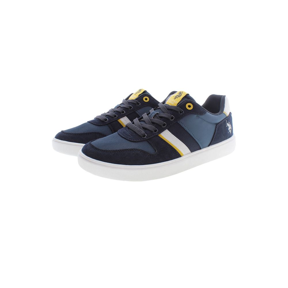 U.S. POLO ASSN. Blue Polyester Men Sneaker - from U.S. POLO ASSN.