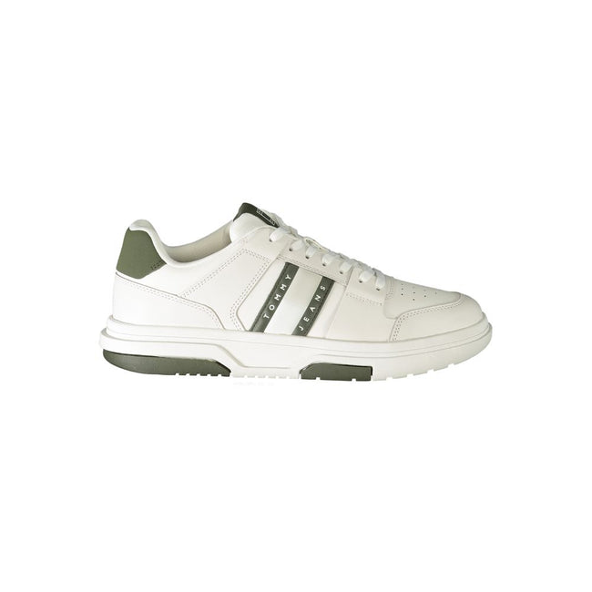 Tommy Hilfiger Homme Blanc & Vert – Logo Emblématique, Style Audacieux - Apparel & Accessories > Shoes > Sneakers from Tommy Hilfiger Hover Image