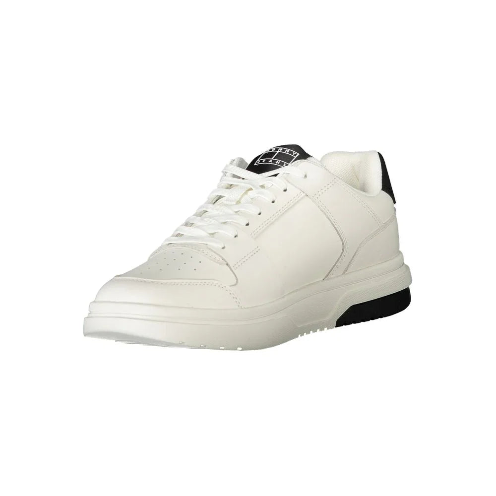 Tommy Hilfiger Baskets Hommes Blanche Chic Décontracté, Semelle Amovible, Logo Distinctif - Apparel & Accessories > Shoes > Sneakers from Tommy Hilfiger