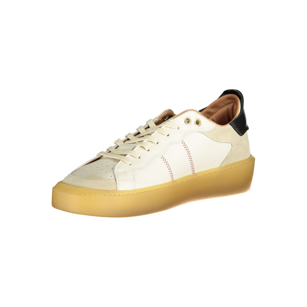Blauer Basket Homme Cuir Blanc Semelle Amovible Confort Durable Détails Contrastés - Apparel & Accessories > Shoes > Sneakers from Blauer
