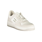 Tommy Hilfiger Baskets Homme Moderne En Cuir Blanc Et Détails Gris Clair - Apparel & Accessories > Shoes > Sneakers from Tommy Hilfiger