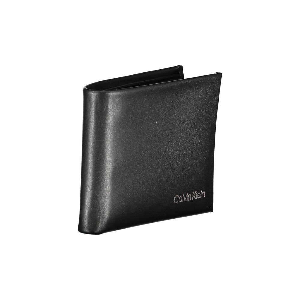 Calvin Klein Portefeuille Homme RFID Bloquant Noir En Polyester Deux Compartiments Cartes - from Calvin Klein