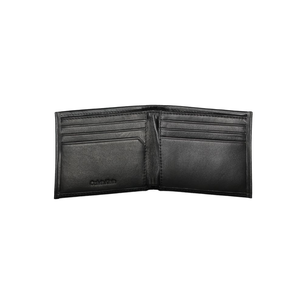 Calvin Klein Portefeuille Homme RFID Bloquant Noir En Polyester Deux Compartiments Cartes - from Calvin Klein
