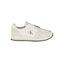 Calvin Klein White Leather Men Sneaker - Apparel & Accessories > Shoes > Sneakers from Calvin Klein