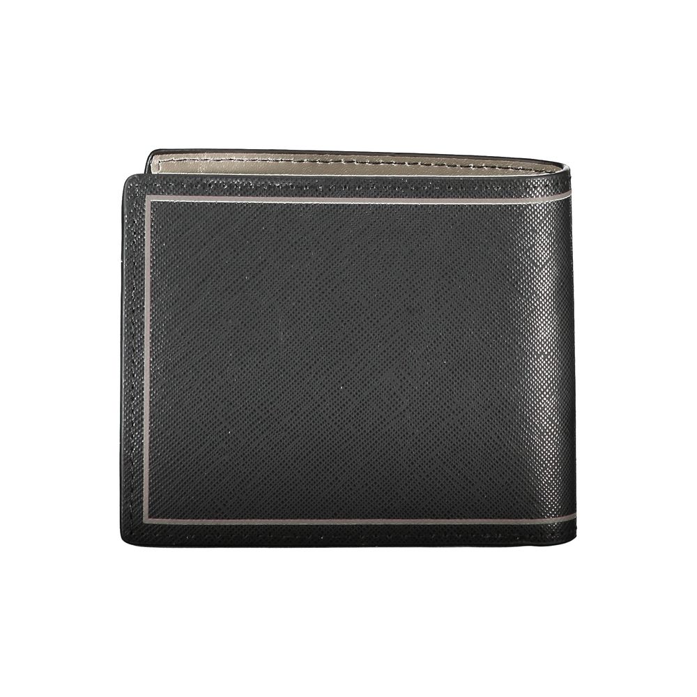Tommy Hilfiger Portefeuille En Cuir Noir À Deux Compartiments Et Emplacements Pour Cartes Porte Monnaie Logo - Apparel & Accessories > Handbags, Wallets & Cases > Wallets & Money Clips > Wallets from Tommy Hilfiger
