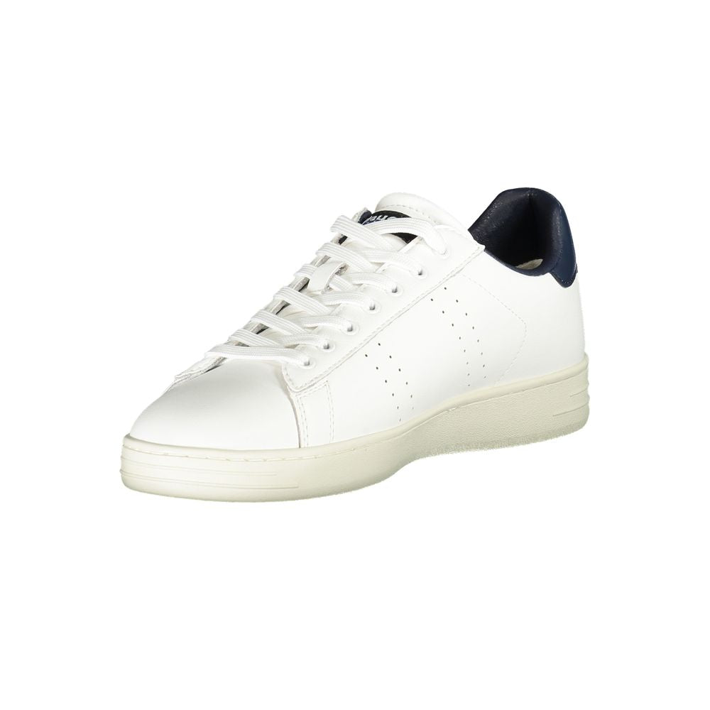 Blauer Baskets Homme Cuir Blanc Semelle Amovible Bleu - Apparel & Accessories > Shoes > Sneakers from Blauer