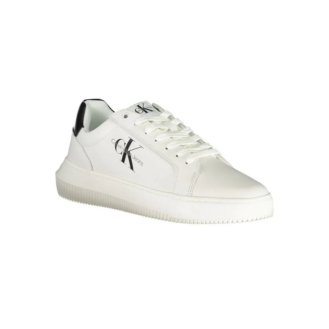 Calvin Klein Elegante Schnürsneaker, Weiß, Umweltfreundlich, 50 % recyceltes Polyester - Calvin Klein | Hollys Men