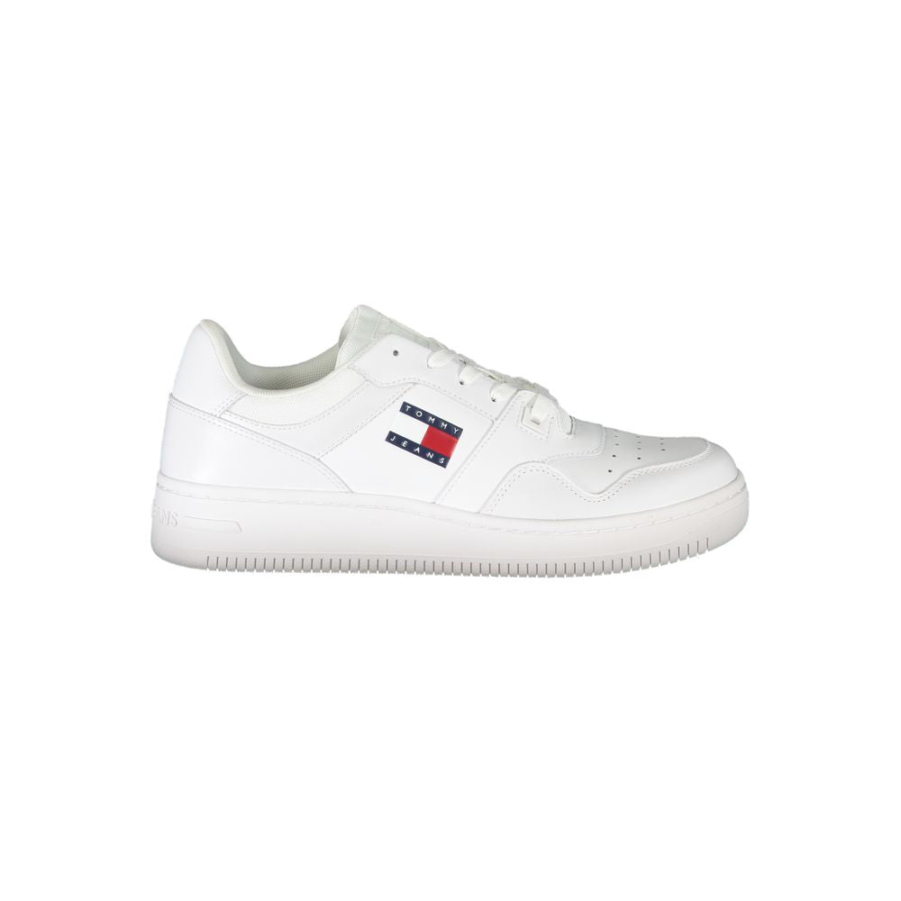 Tommy Hilfiger Baskets Homme En Cuir Blanc TO-26834 - Apparel & Accessories > Shoes > Sneakers from Tommy Hilfiger