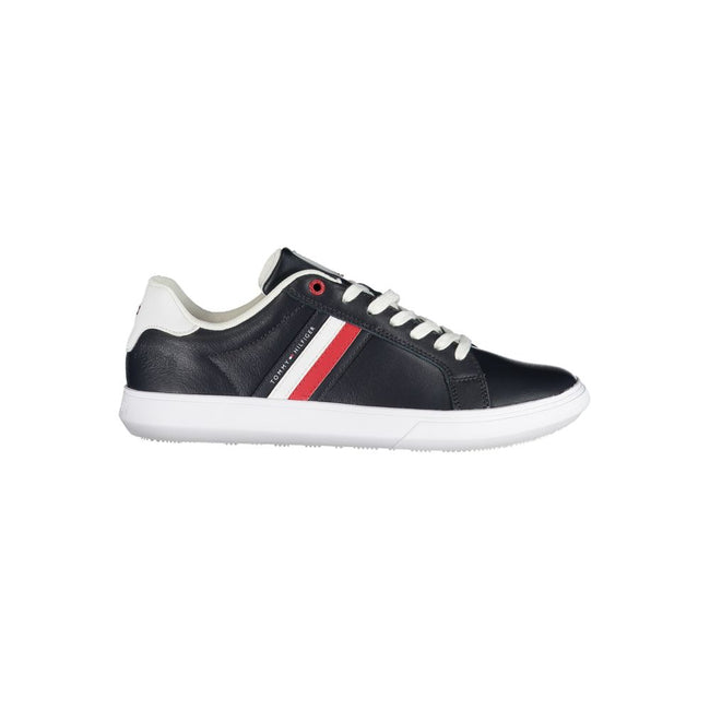 Calvin Klein Baskets Homme Noires – Design Lisse à avec Détails Contrastés T0-27121 - Apparel & Accessories > Shoes > Sneakers from Tommy Hilfiger Hover Image