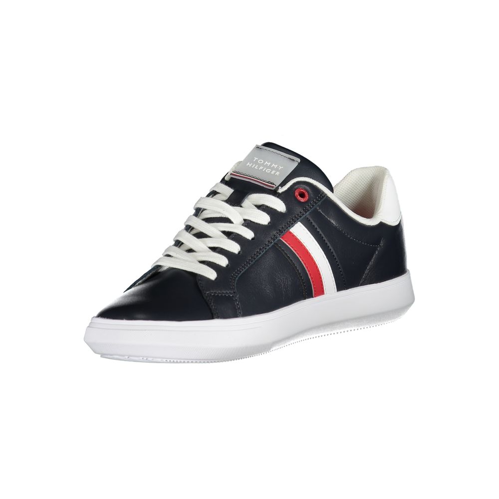 Calvin Klein Baskets Homme Noires – Design Lisse à avec Détails Contrastés T0-27121 - Apparel & Accessories > Shoes > Sneakers from Tommy Hilfiger