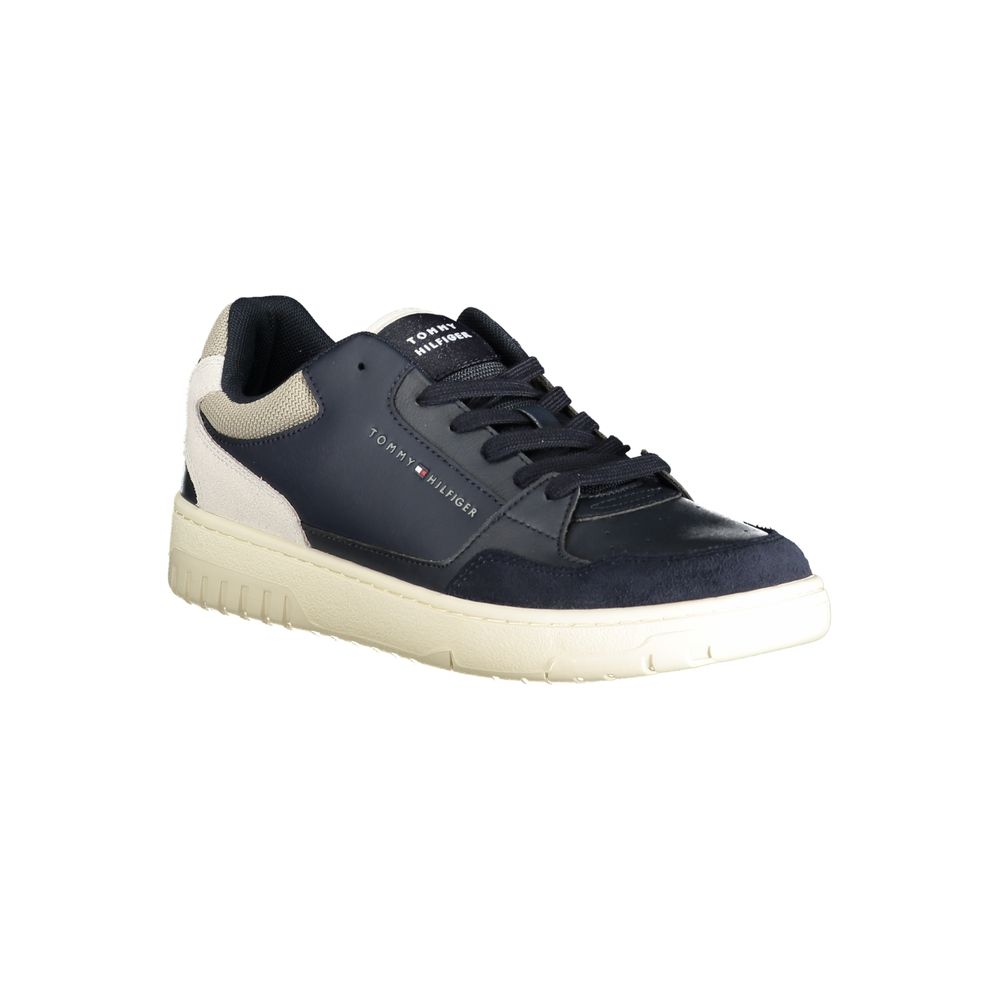Tommy Hilfiger Baskets Homme Bleu – Polyéthylène, Confort Durable avec Logo Distinctif All American - Apparel & Accessories > Shoes > Sneakers from Tommy Hilfiger