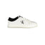 Calvin Klein Baskets En Polyester Blanc Avec Logo Et Détails Contraste Lacets Ajustables Semelle Confort - Apparel & Accessories > Shoes > Sneakers from Calvin Klein
