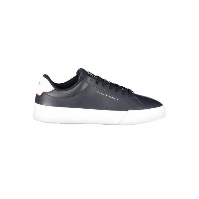 Tommy Hilfiger Baskets Homme Cuir Bleu Confort Premium - TO35332 - Apparel & Accessories > Shoes > Sneakers from Tommy Hilfiger Hover Image