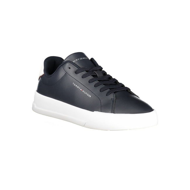 Tommy Hilfiger Herren Premium Comfort Sneaker aus blauem Leder - TO35332 Main Image