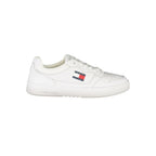 Tommy Hilfiger Baskets En Cuir Blanc Pour Homme Semelle Amovible Logo Signature - Apparel & Accessories > Shoes > Sneakers from Tommy Hilfiger