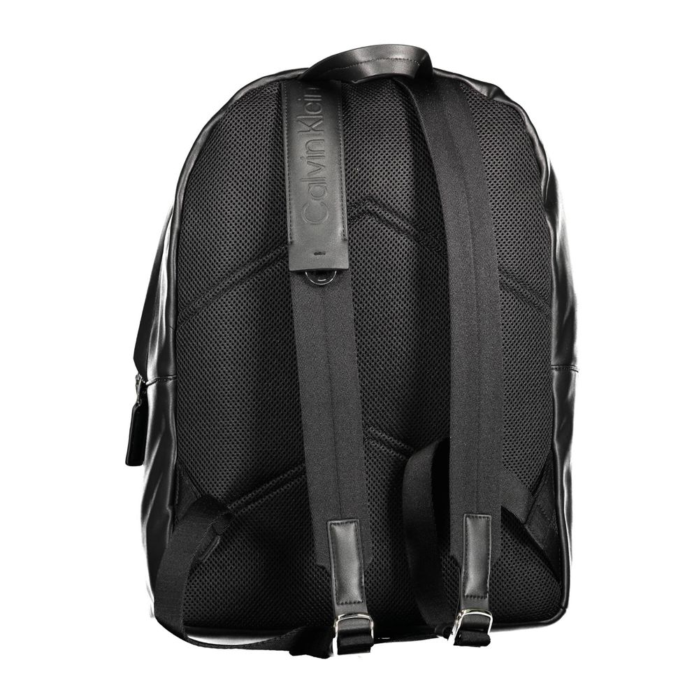 Calvin Klein Sac À Dos Noir Polyester Avec Poche Externe Et Compartiment Pour PC Portable 50 Pour Cent Recyclé - Luggage & Bags > Backpacks from Calvin Klein