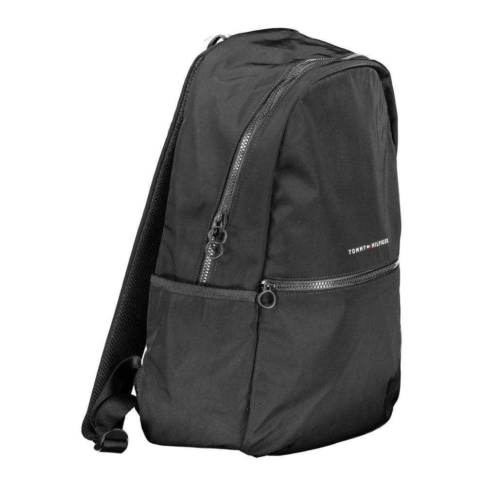 Tommy Hilfiger Black Polyester Backpack - from Tommy Hilfiger