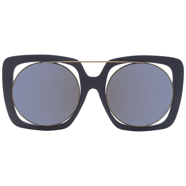 Yohji Yamamoto Lunettes De Soleil Monel Marron Ronde Miroir Catégorie 3 UVA UVB 100 Main Image