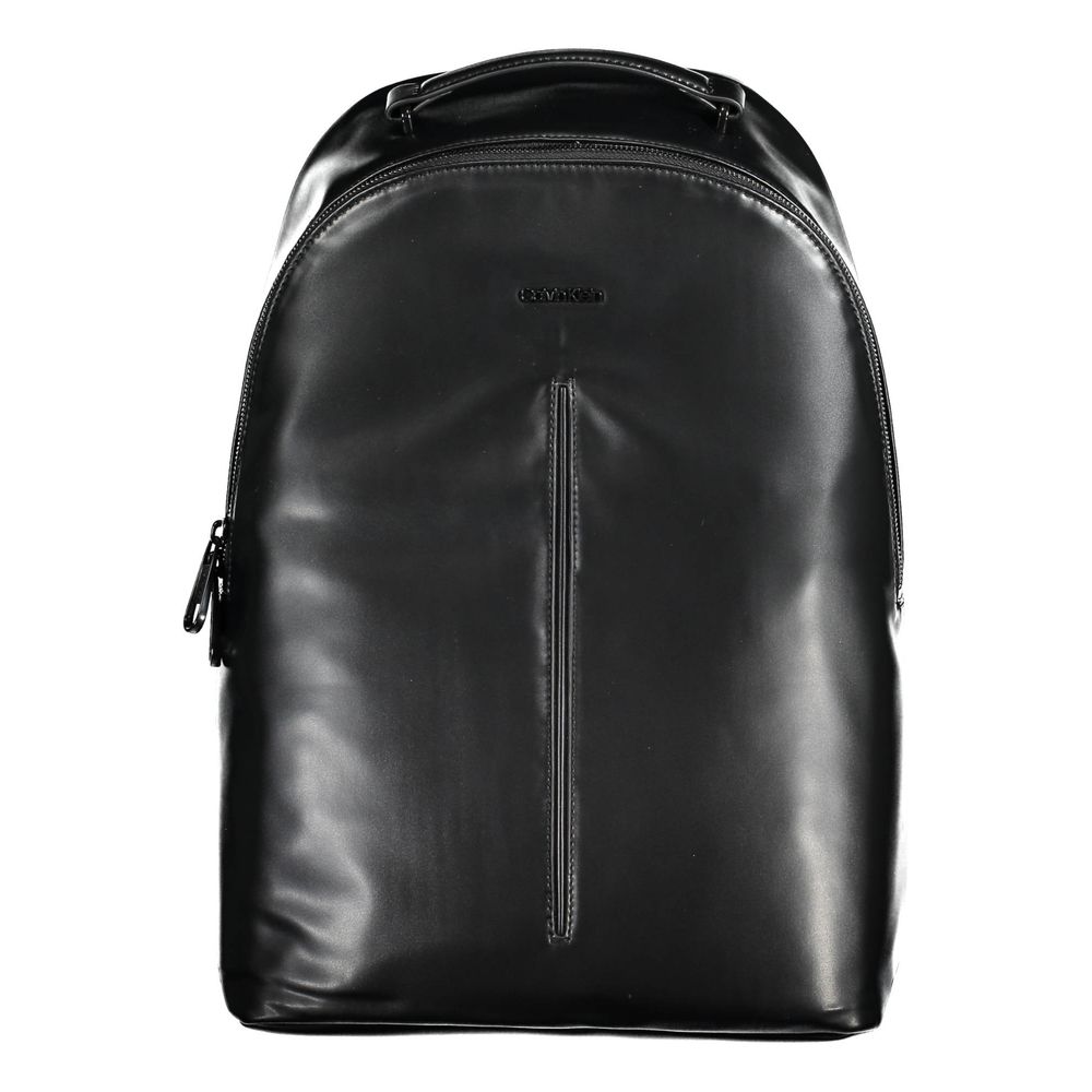 Calvin Klein Sac À Dos Noir En Polyester Recyclé Avec Compartiment Interne Et Poche Pour Stylos - Luggage & Bags > Backpacks from Calvin Klein
