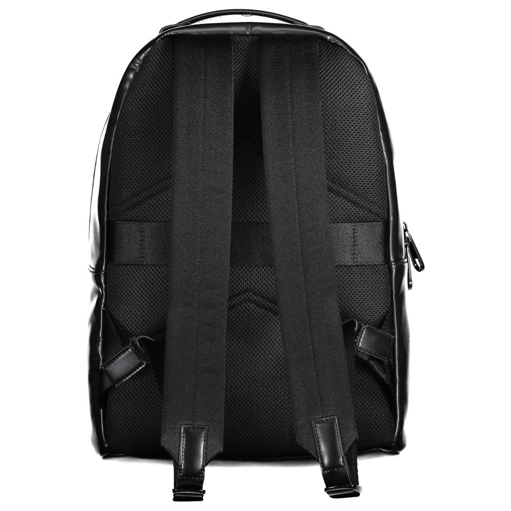 Calvin Klein Sac À Dos Noir En Polyester Recyclé Avec Compartiment Interne Et Poche Pour Stylos - Luggage & Bags > Backpacks from Calvin Klein