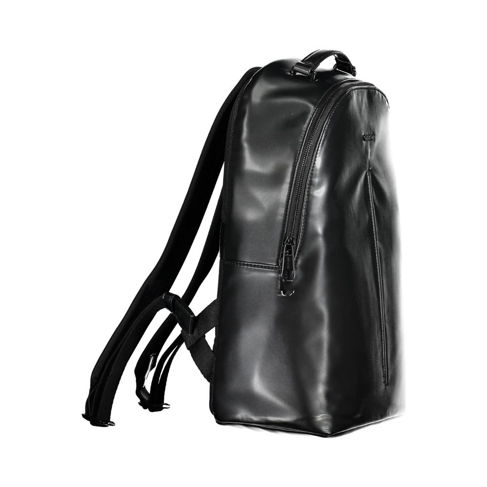 Calvin Klein Sac À Dos Noir En Polyester Recyclé Avec Compartiment Interne Et Poche Pour Stylos - Luggage & Bags > Backpacks from Calvin Klein
