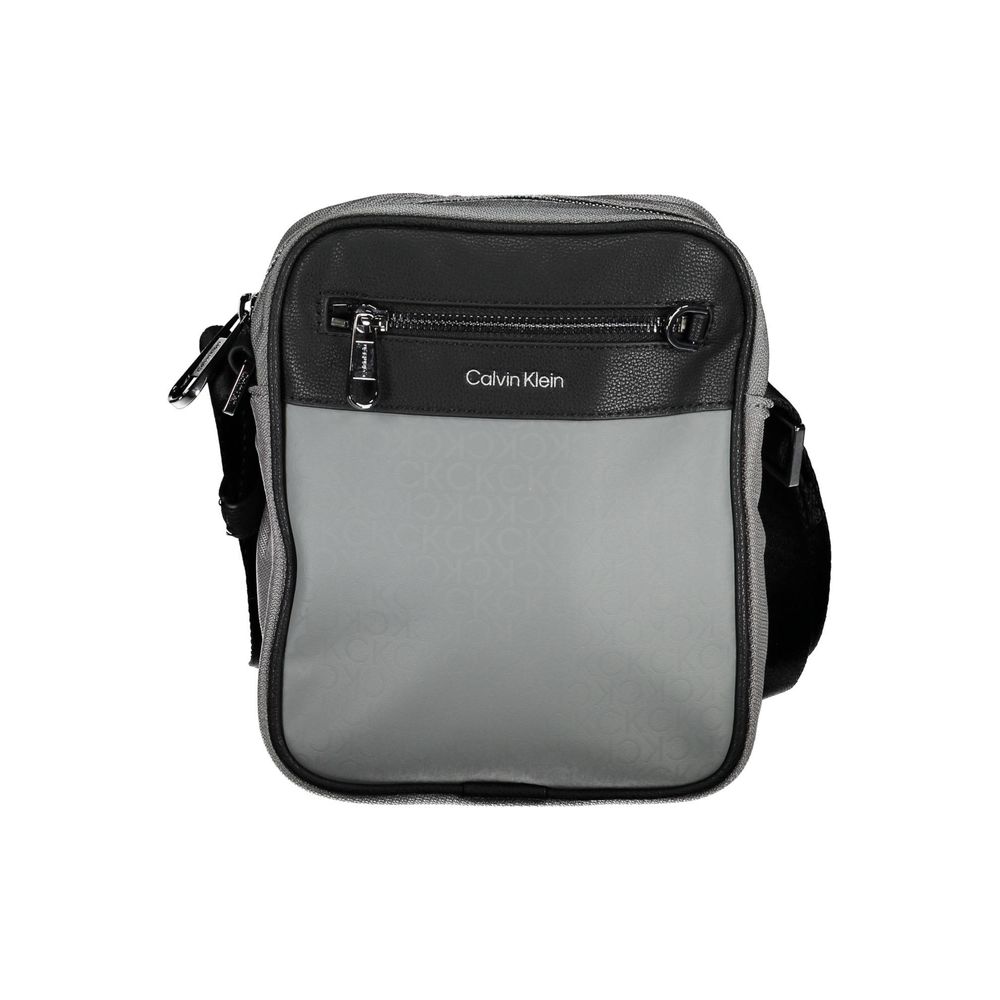 Calvin Klein Gray Polyester Shoulder Bag - from Calvin Klein