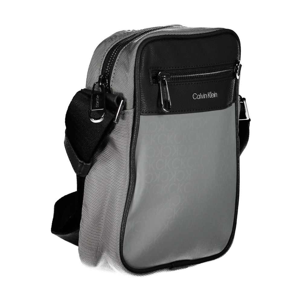 Calvin Klein Gray Polyester Shoulder Bag - from Calvin Klein
